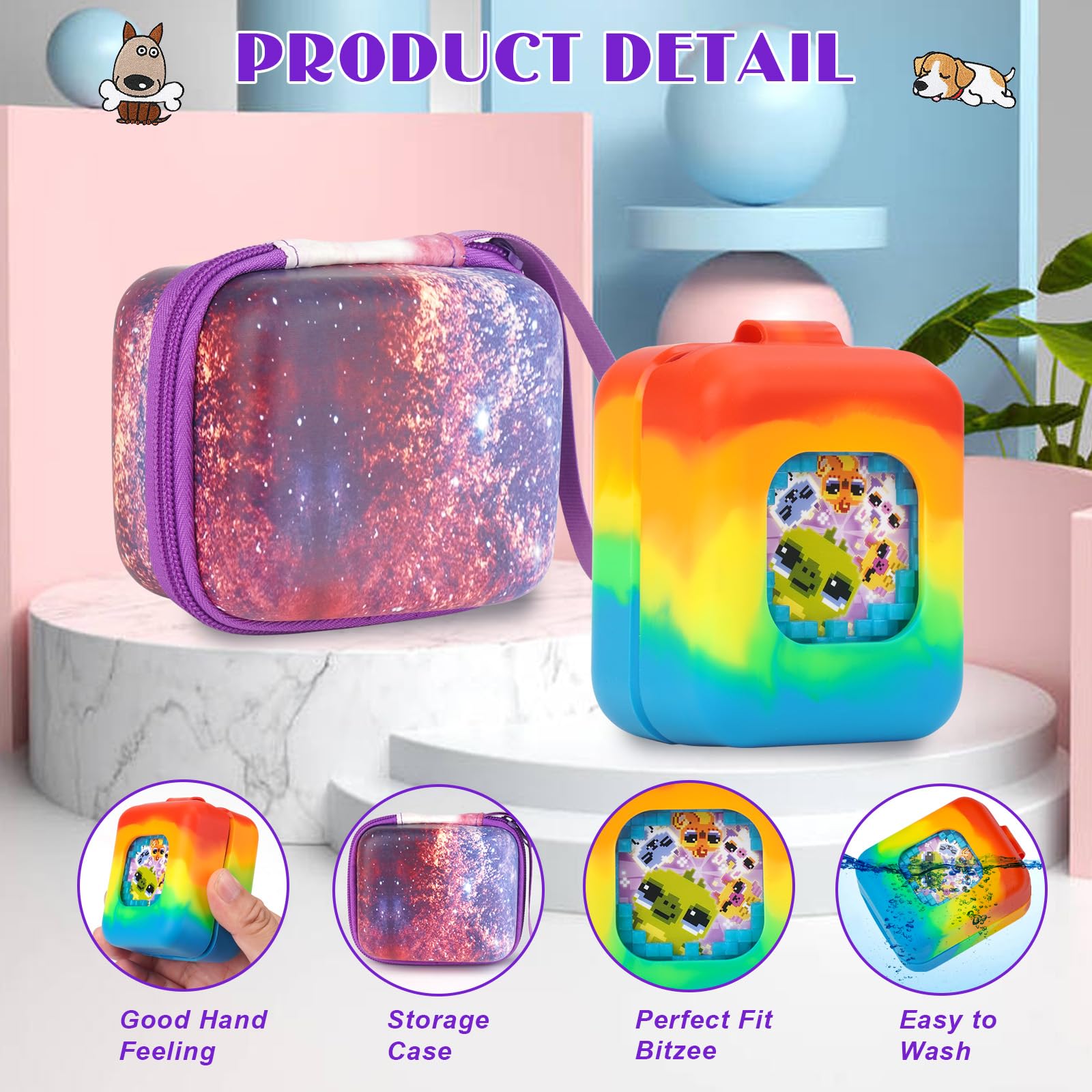 Amazon.com: MGZNMTY Carrying Case and Silicone Case for Bitzee
